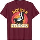 Little Stinker Skunk Pet Retro Vintage Skunk T-Shirt - T-Shirt | Maroon