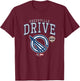 Marvel x MiLB Greenville Drive Big Chest Logo T-Shirt - T-Shirt | Maroon
