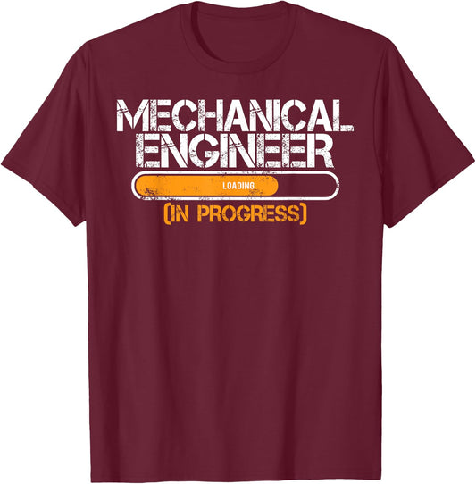 Mechanical Engineer - The Future Mechanical Engineer T-Shirt - T-Shirt | Maroon