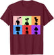 Horror Monster with Sirens for Heads / Kids Horror T-Shirt - T-Shirt | Maroon