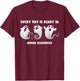 Everyday Is Scary In Human Resources Halloween HR Squad Ghos T-Shirt - T-Shirt | Maroon