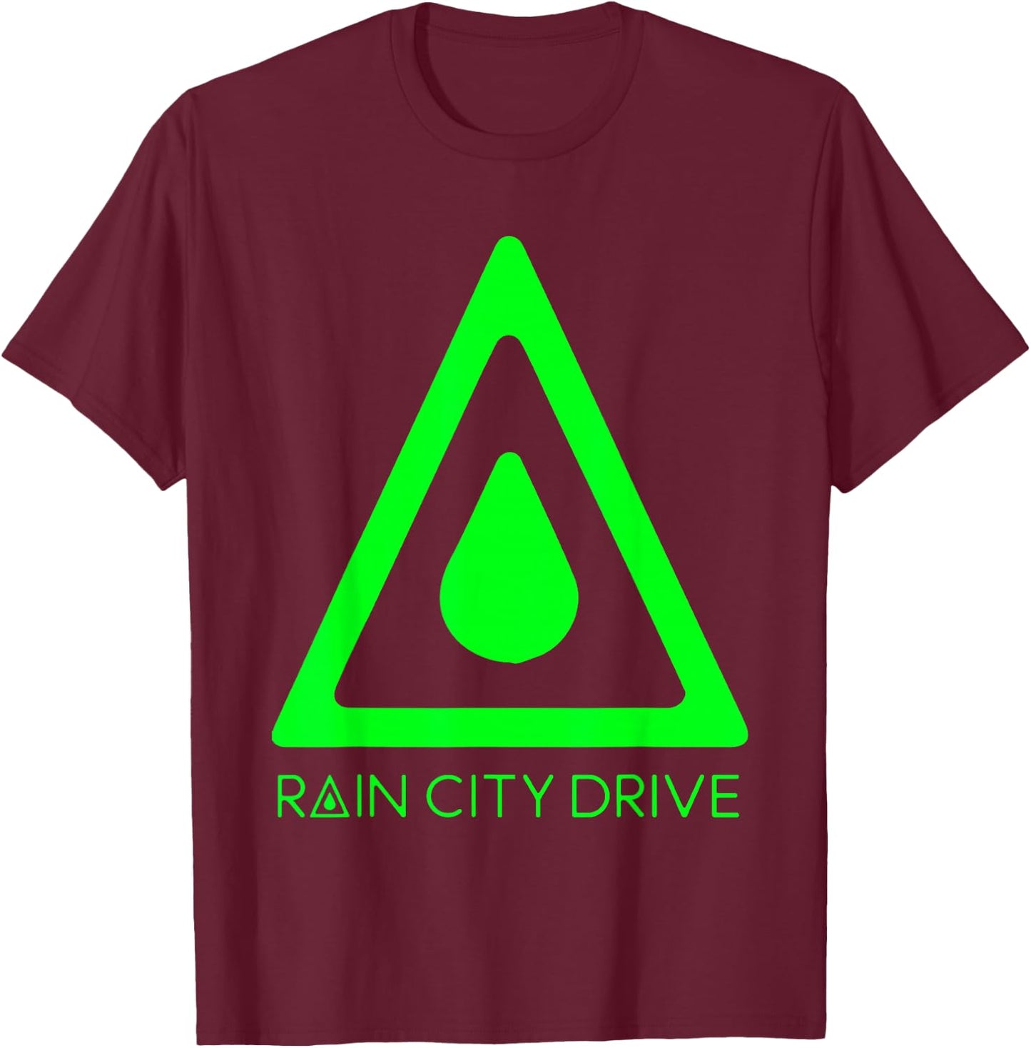 Rain City Drive T-Shirt - T-Shirt | Maroon
