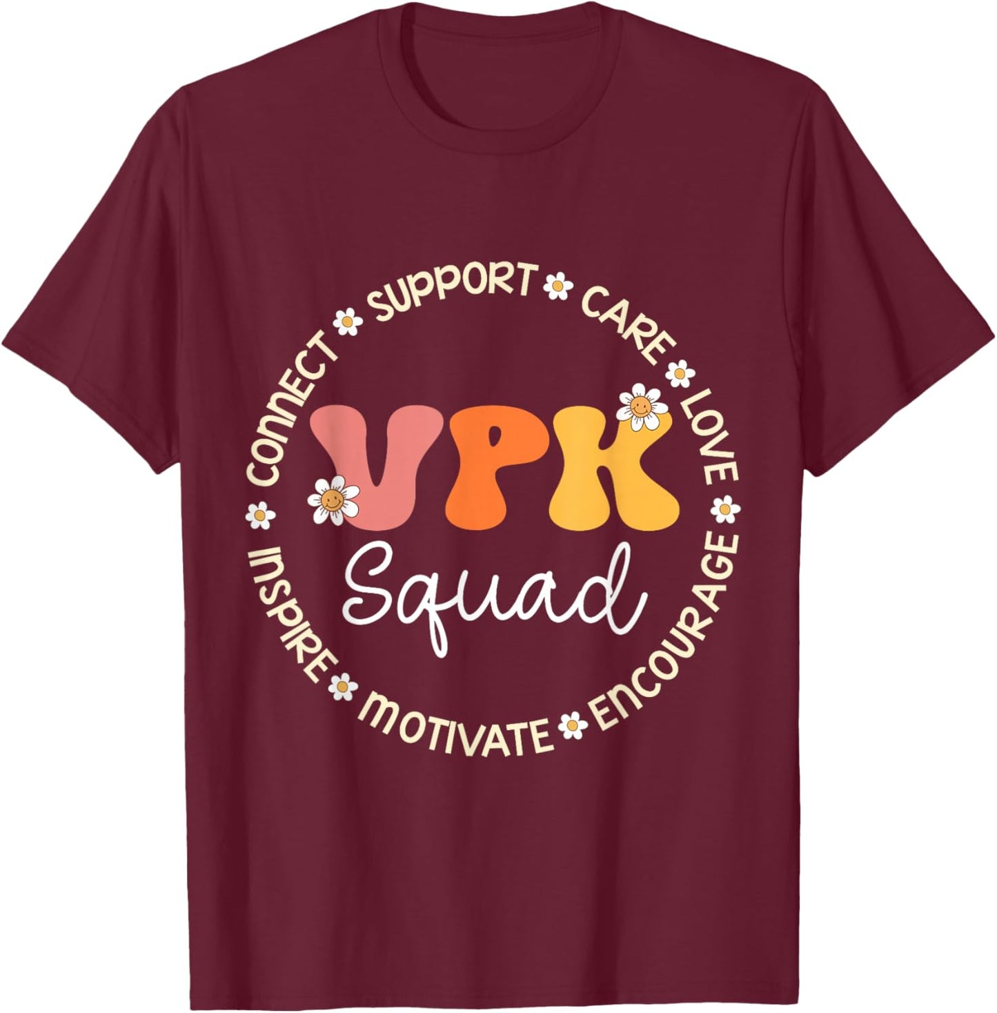VPK Squad Appreciation Week Back to School T-Shirt - T-Shirt | Maroon