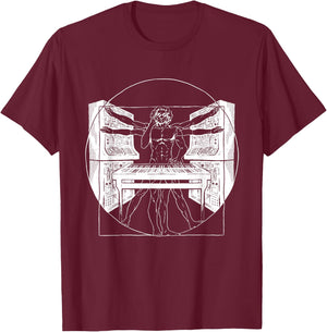 Synthesizer Synth Techno Music Cool Synthesizer T-Shirt - T-Shirt | Maroon