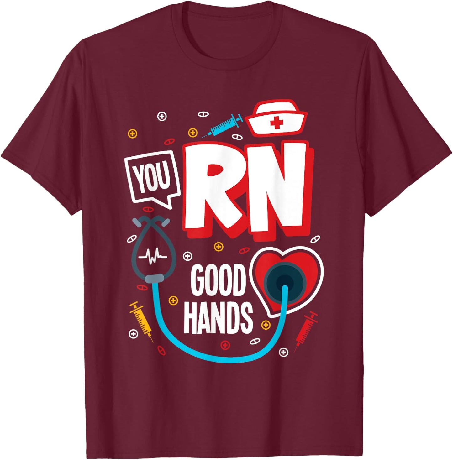 Nurse T-Shirt - T-Shirt | Maroon