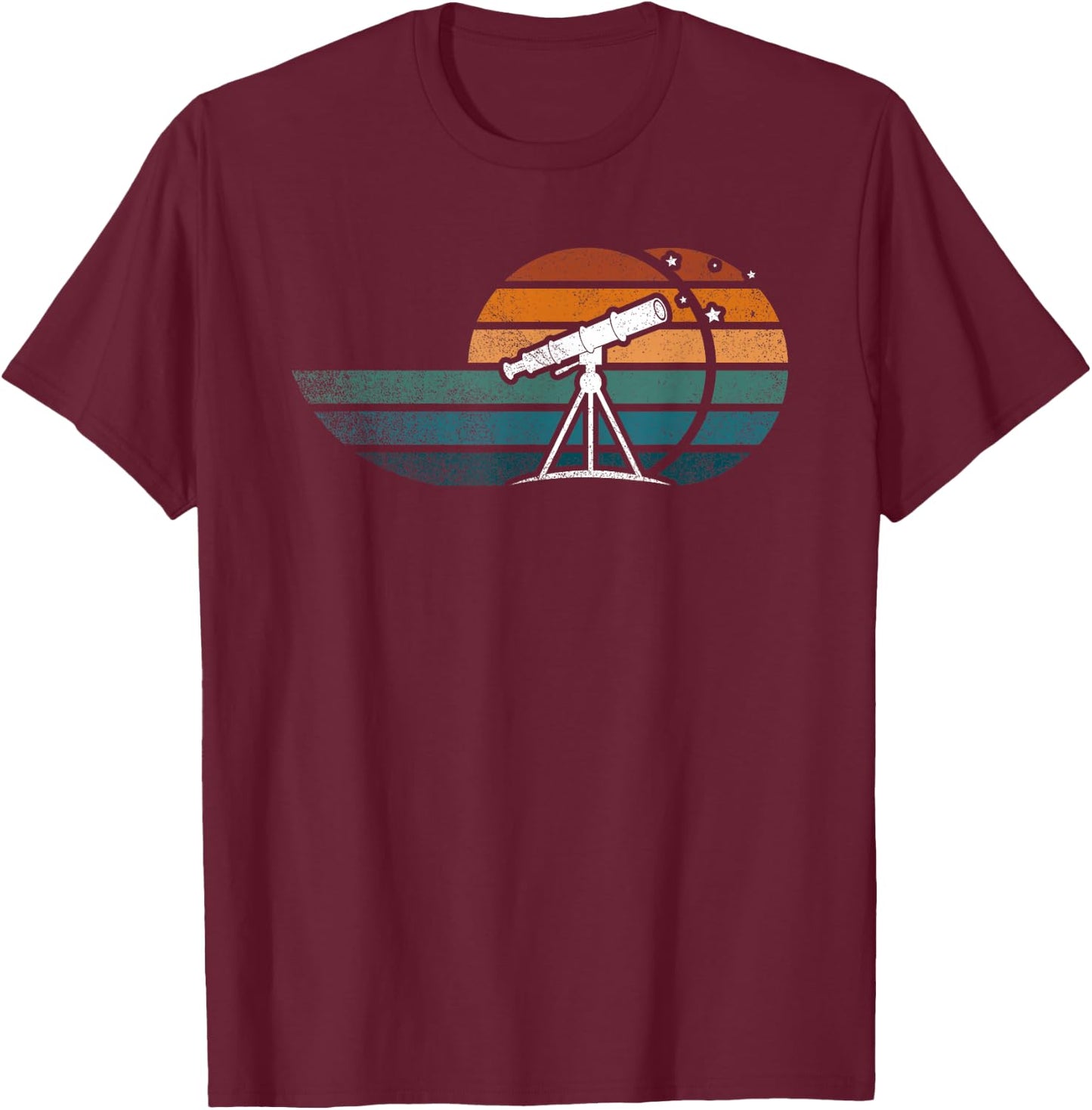 Astronomy Astrophotographer Stargazing Cosmology T-Shirt - T-Shirt | Maroon