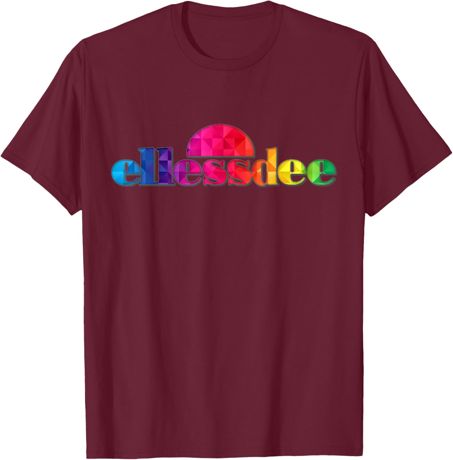 TRIPPY LSD ellessdee T-Shirt - T-Shirt | Maroon