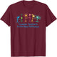 Dyslexia Specialist Teacher Squad Dyslexia Interventionist T-Shirt - T-Shirt | Maroon