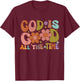 Christian Worship Preachers Gifts God Is Good All The Time T-Shirt - T-Shirt | Maroon