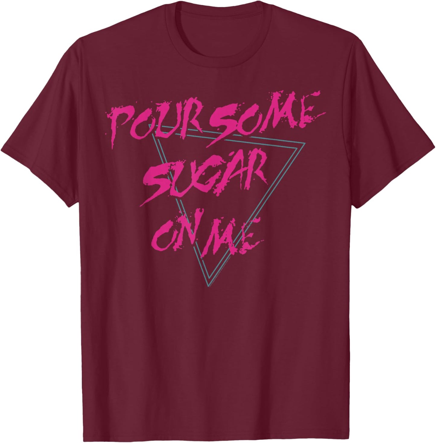 Def Leppard - Pour Some Sugar On Me T-Shirt - T-Shirt | Maroon