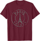 Vintage Retro Paris France Eiffel Tower Love Men Women Kids T-Shirt - T-Shirt | Maroon