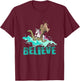 Cryptozoology Cryptid Bigfoot Unicorn Loch Ness Jackalope T-Shirt - T-Shirt | Maroon