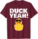 Rubber Duck Yeah T-Shirt - T-Shirt | Maroon