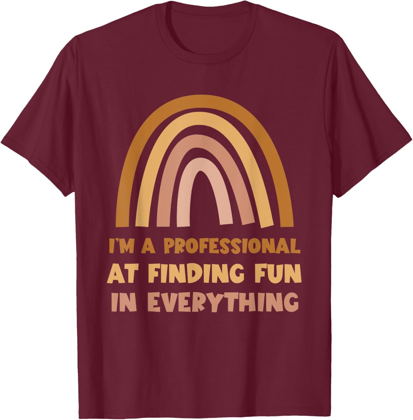 Activity Assistant Professional at Finding Fun Appreciation T-Shirt - T-Shirt | Maroon