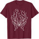 Butterfly Dark Fairy Grunge Fairycore Aesthetic Y2K Goth T-Shirt - T-Shirt | Maroon