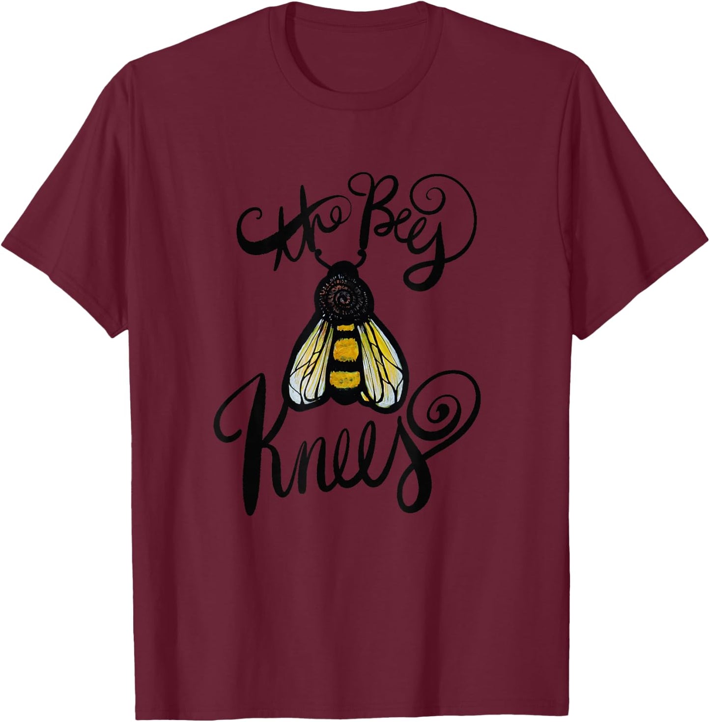 The Bees knees T-Shirt - T-Shirt | Maroon
