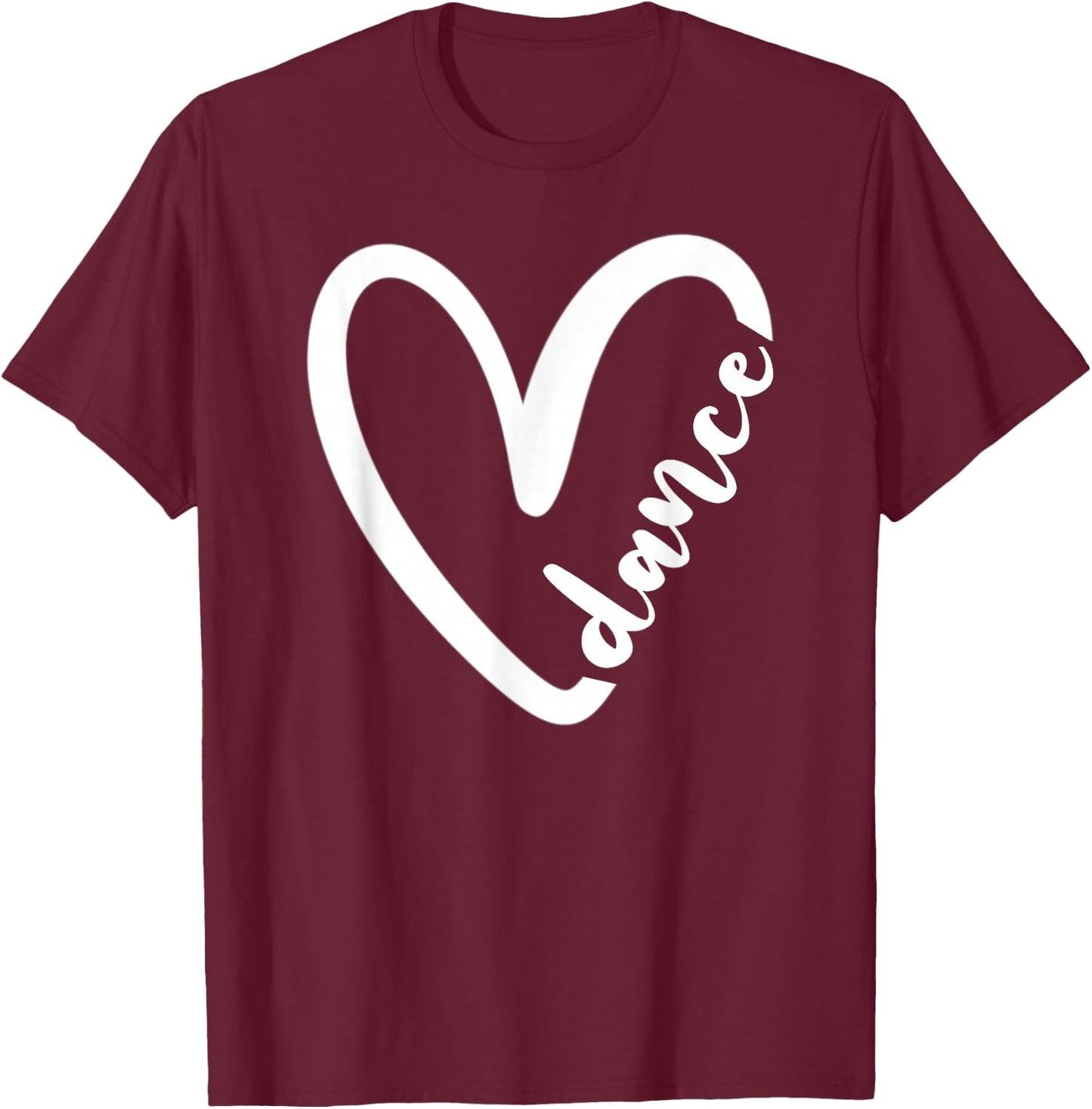 Love Dance Cute Dance T-Shirt - T-Shirt | Maroon