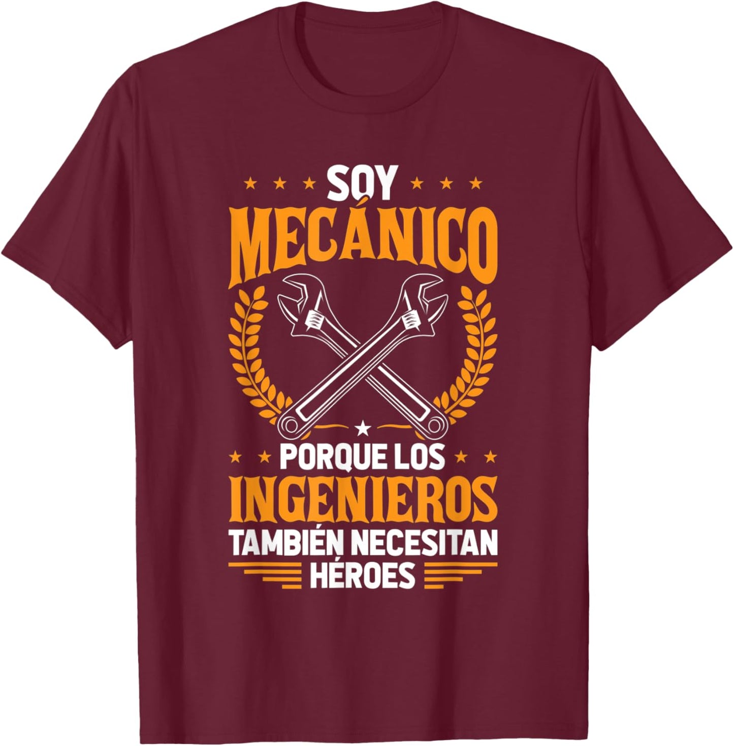 Garage Car I'm Mechanical T-Shirt - T-Shirt | Maroon