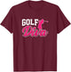 Golf Diva - Funny Golfing Golf Lover Lady Women Golfer T-Shirt - T-Shirt | Maroon