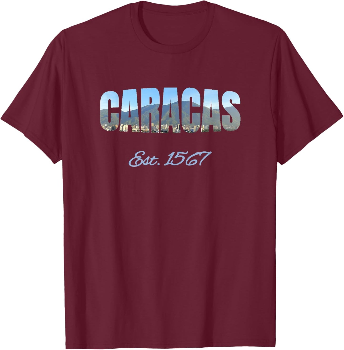Caracas T-Shirt - T-Shirt | Maroon