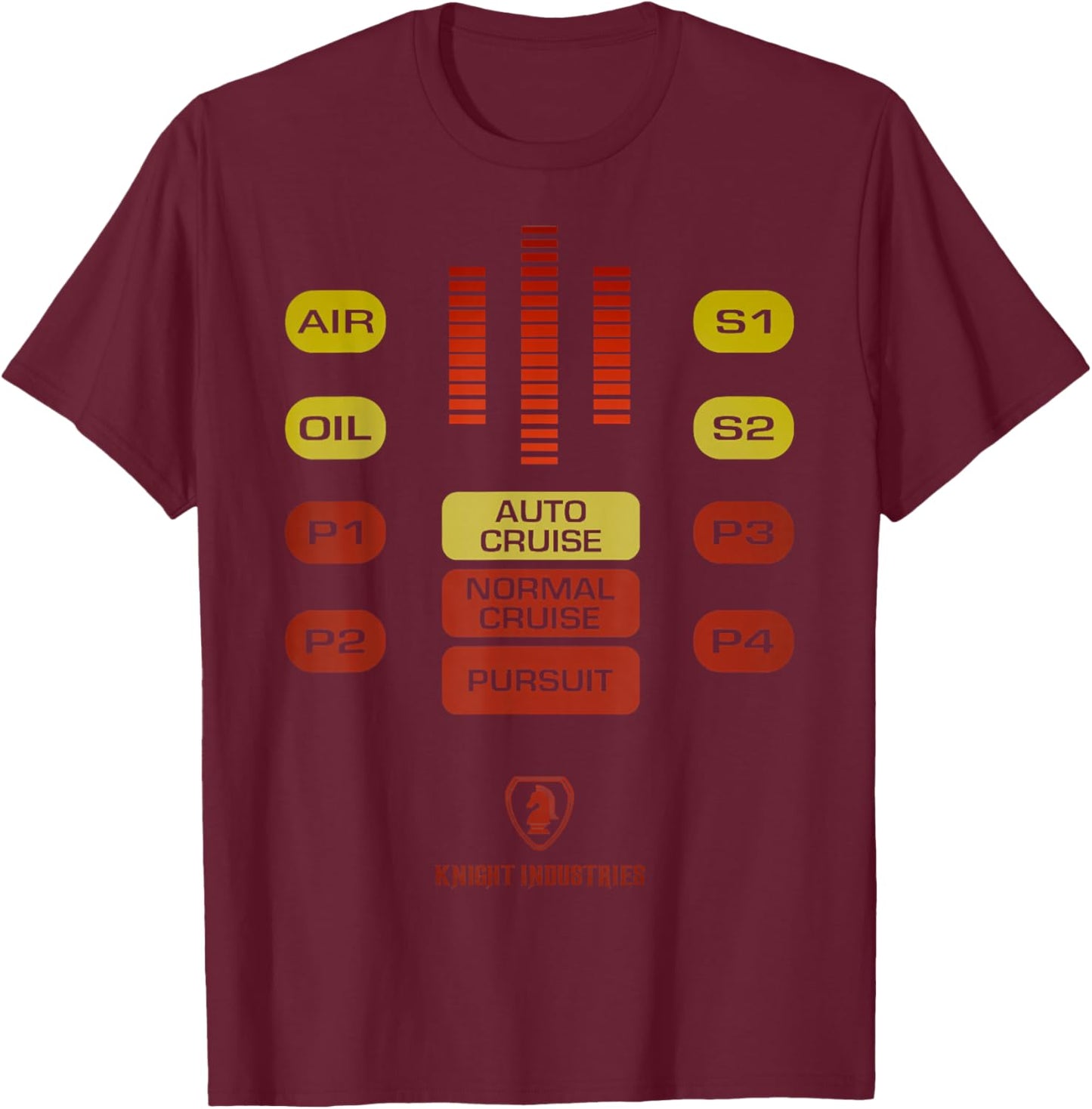 Knights Riderss T-Shirt - T-Shirt | Maroon