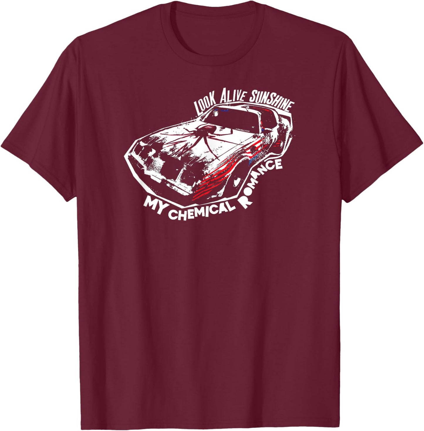 My Chemical Romance Look Alive Sunshine T-Shirt - T-Shirt | Maroon