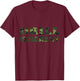 Drill Sergeant Uniform Military camouflage Shirt Costume T-Shirt - T-Shirt | Maroon