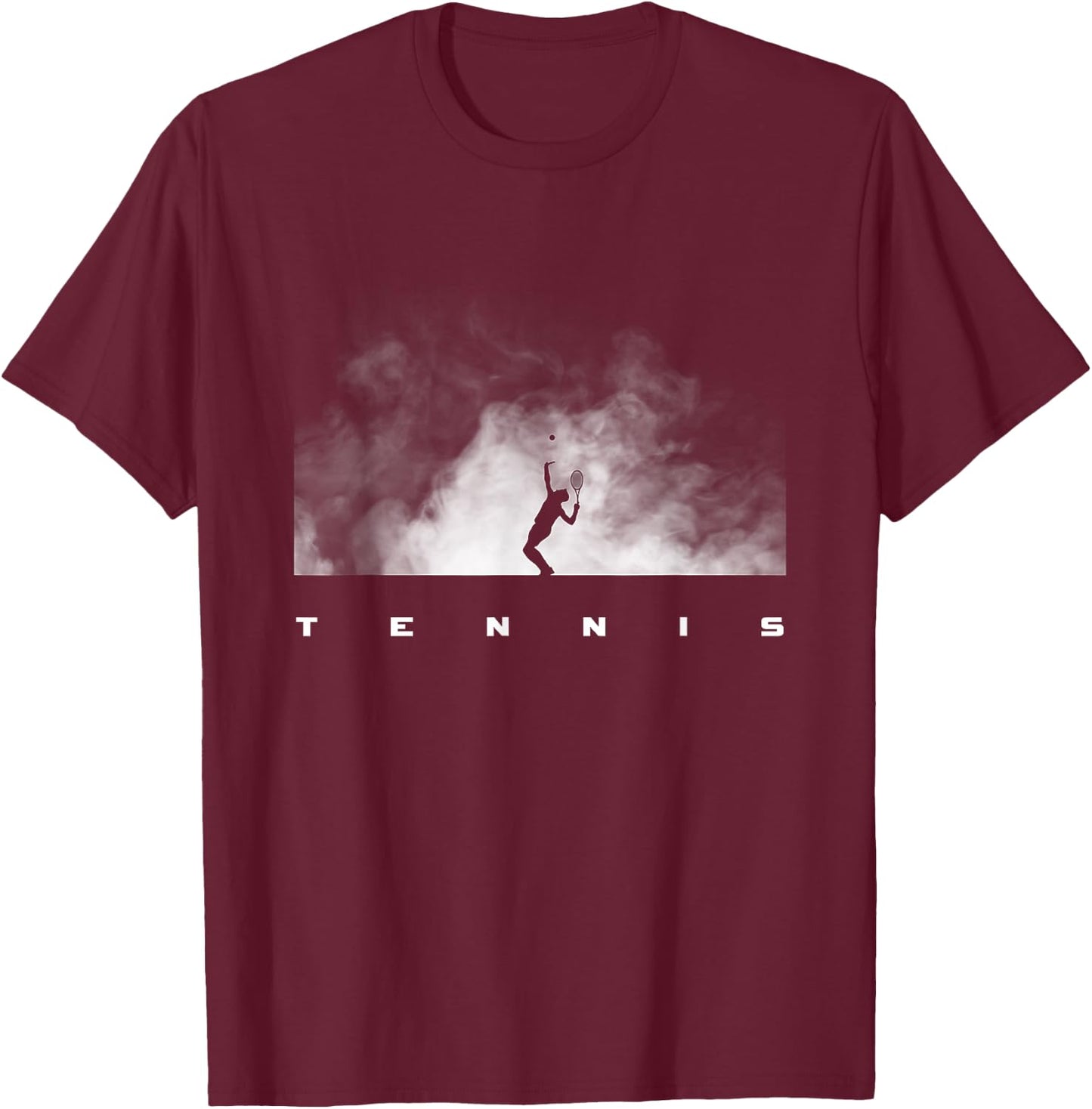Tennis Apparel - Tennis T-Shirt - T-Shirt | Maroon