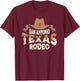 San Antonio Texas Rodeo T-Shirt - T-Shirt | Maroon