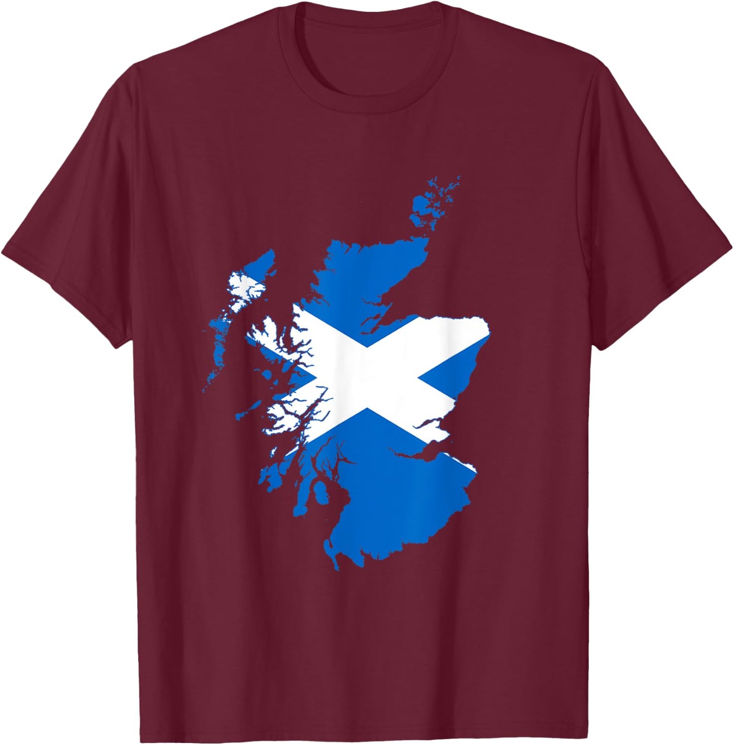 Scotland , scotland t shirt, scotland flag, Scotland T-Shirt - T-Shirt | Maroon