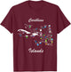 Caribbean islands Flags and map, Caribbean sea vacations T-Shirt - T-Shirt | Maroon