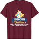 Unicorn Dietitian - Dietetics Nutritionist Dietician RD T-Shirt - T-Shirt | Maroon