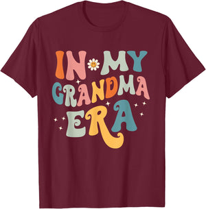 In My Grandma Era T-Shirt - T-Shirt | Maroon