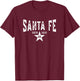Santa Fe T-Shirt - T-Shirt | Maroon