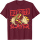 Burrito Slayer Burritos Taco Family T-Shirt - T-Shirt | Maroon