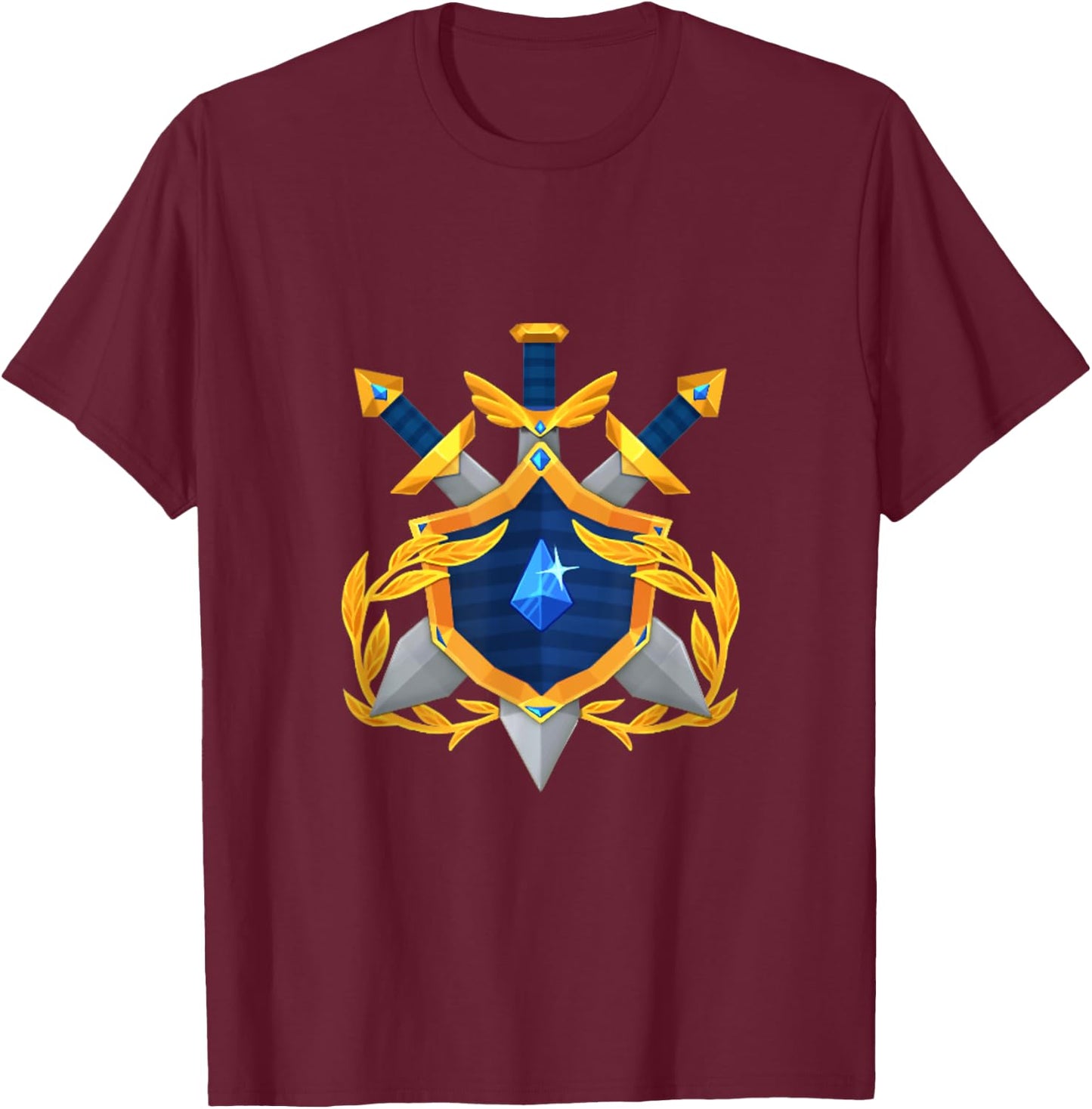 Master Emblem T-Shirt - T-Shirt | Maroon