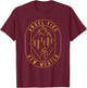 Angel Fire Mountains New Mexico Hiking Outdoors Minimal T-Shirt - T-Shirt | Maroon