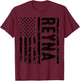 Reyna Last Name Funny Surname Team Reyna Family Reunion T-Shirt - T-Shirt | Maroon