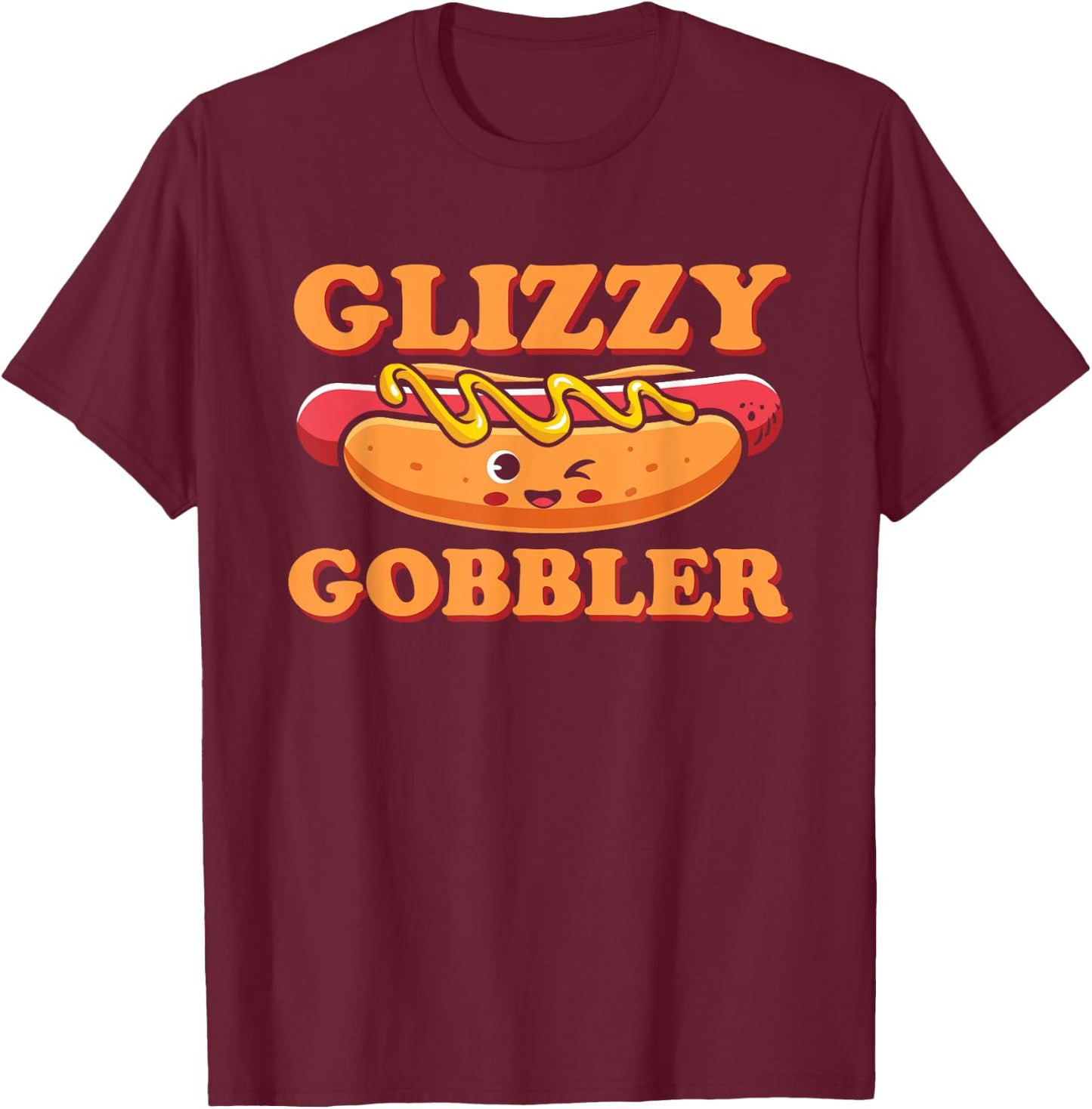 Funny #1 Gizzy Gobbler Meme Design Boys T-Shirt - T-Shirt | Maroon