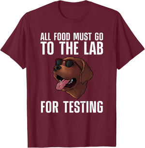 Cool Labrador Design Women Labrador Retriever Lover T-Shirt - T-Shirt | Maroon