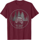 Vintage Off Roading - Off Road Adventure T-Shirt - T-Shirt | Maroon