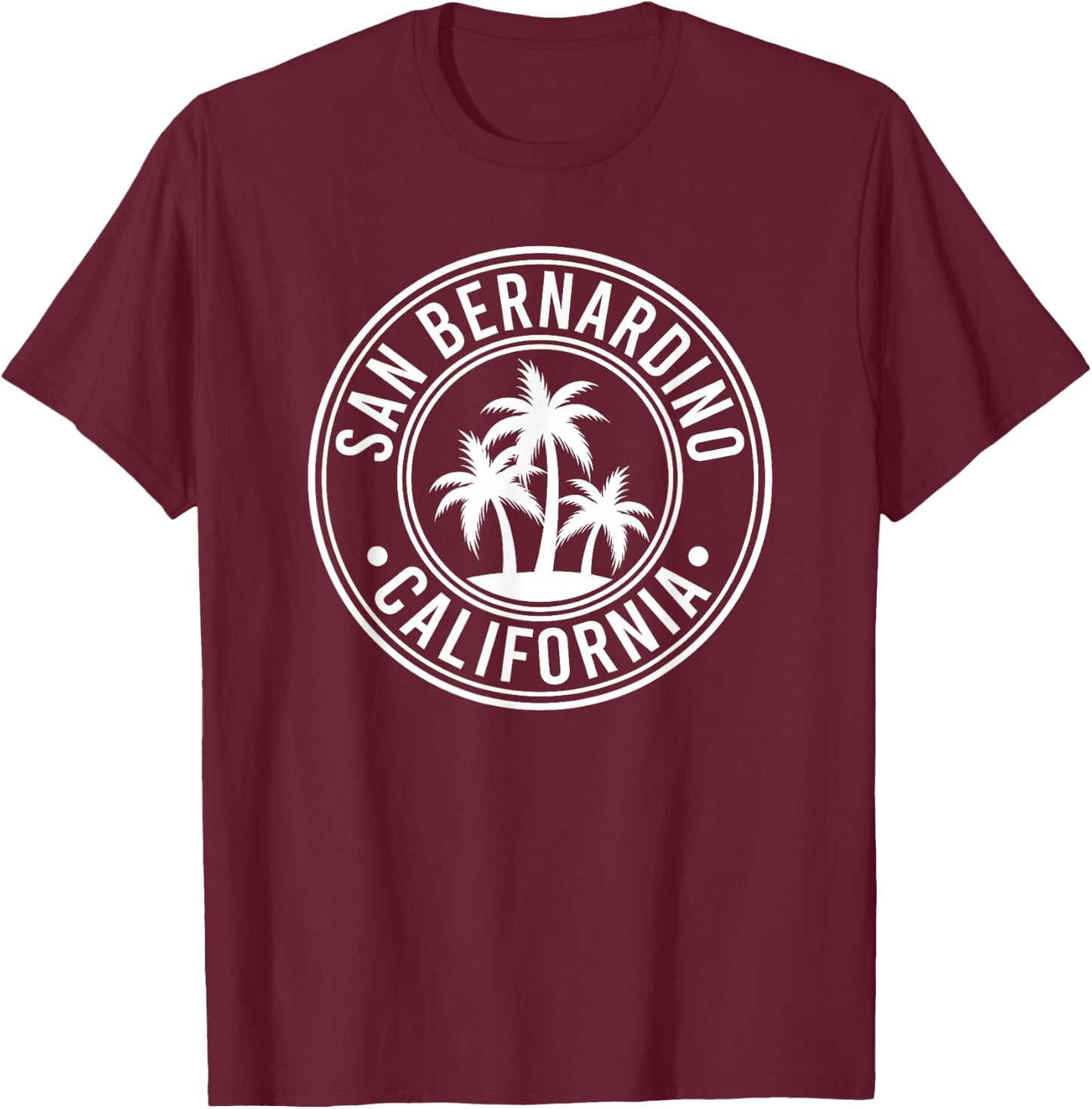 San Bernardino T-Shirt - T-Shirt | Maroon