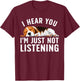 Funny Beagle Design Women Dad Mom Beagle Dog Lovers T-Shirt - T-Shirt | Maroon