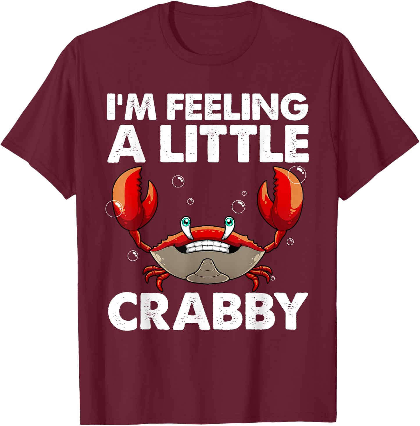 Cool Crab Women Crabbing Crab Lover Whisperer Crabby T-Shirt - T-Shirt | Maroon