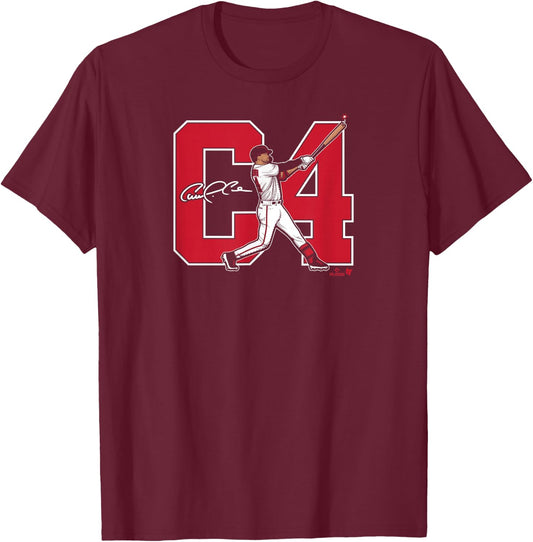 Carlos Correa - C4 - Minnesota Baseball T-Shirt - T-Shirt | Maroon