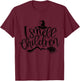 I Smell Children Funny Witch Orange Halloween Party Costume T-Shirt - T-Shirt | Maroon