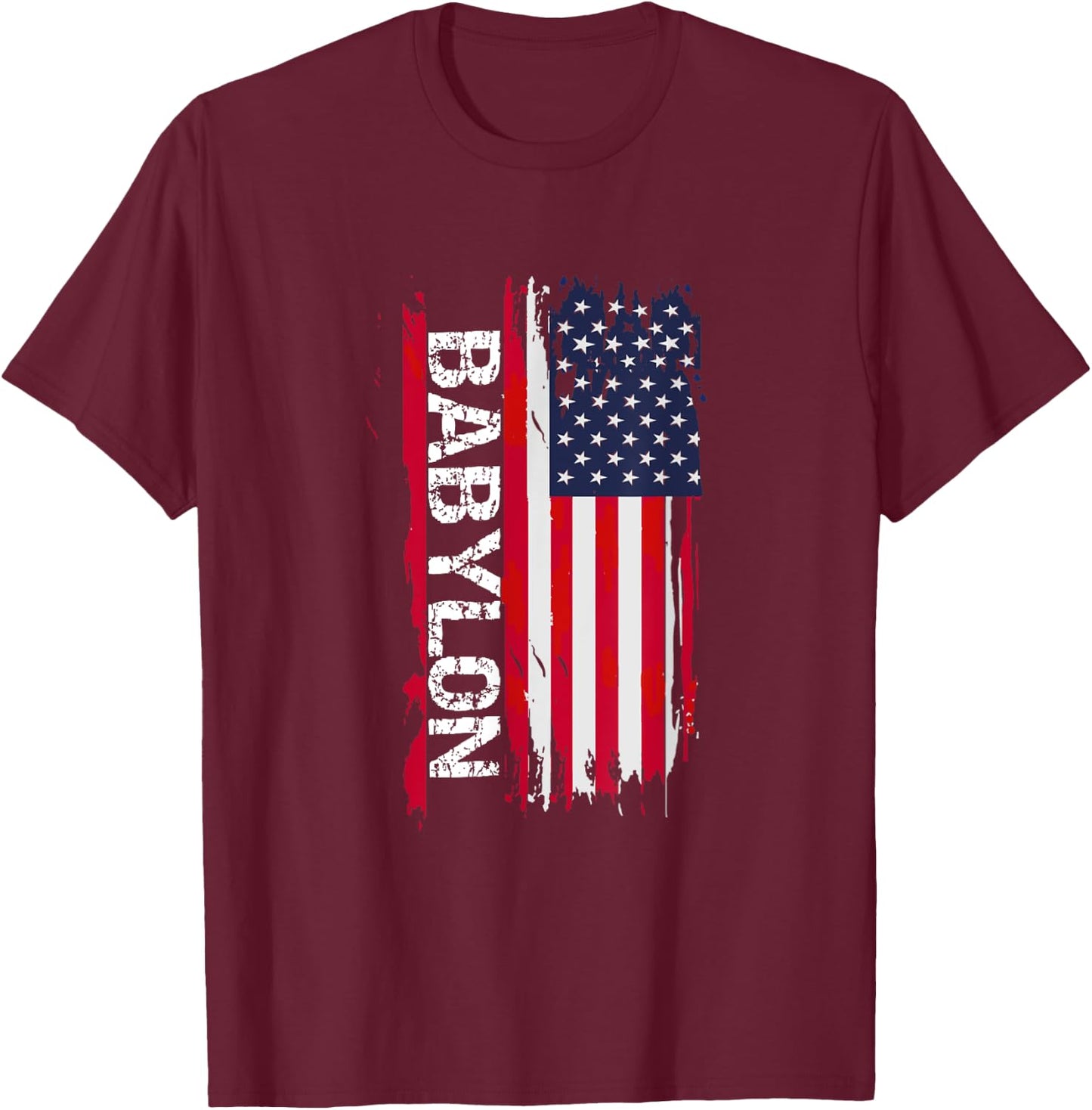 Babylon City T-Shirt - T-Shirt | Maroon