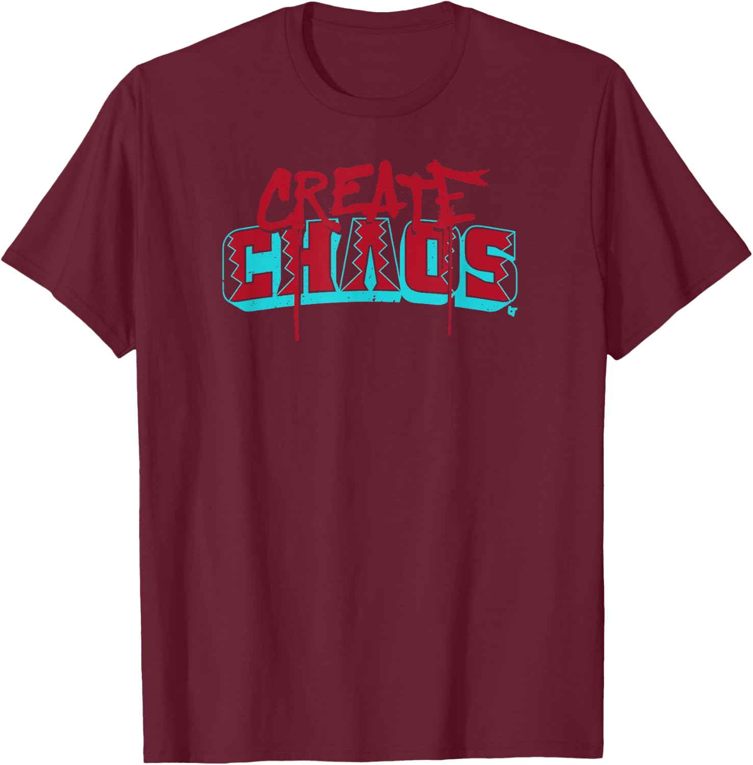 Create Chaos - Arizona Baseball T-Shirt - T-Shirt | Maroon