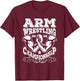 Arm Wrestling Championship T-Shirt - T-Shirt | Maroon
