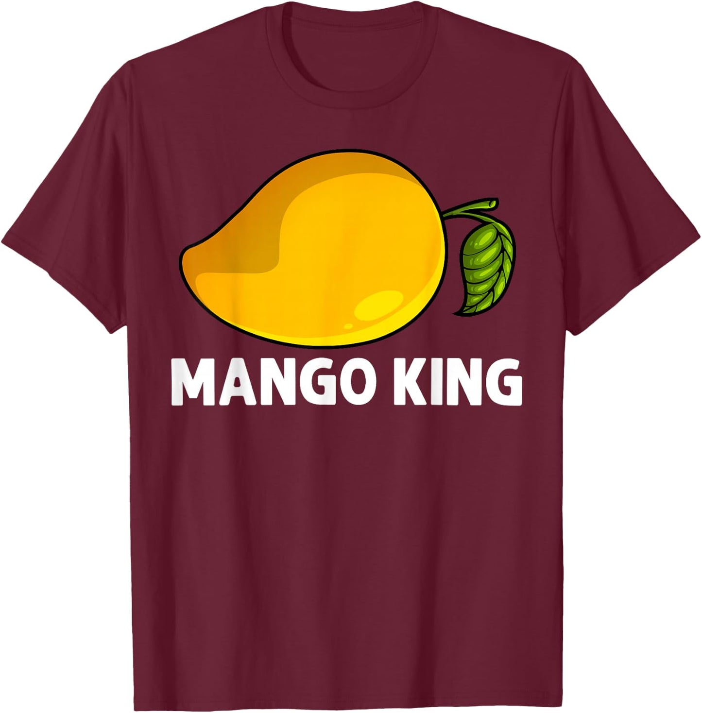 Cool Mango Dad Mangos Fruit Lover Mangoes Plant T-Shirt - T-Shirt | Maroon